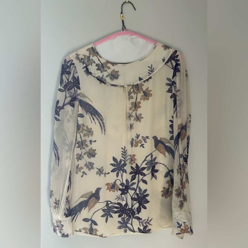Tory Burch Silk Blouse. Size : Small